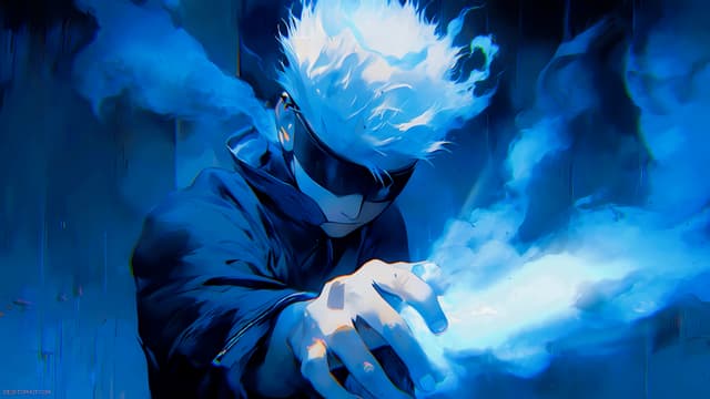 Satoru Gojo Blue Mist, a Anime live wallpaper for Mac