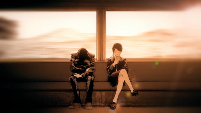 Silent Train Ride (Listen to the Song), a Dark live wallpaper for Mac