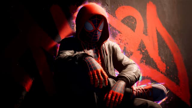 Spider-Verse Graffiti, a Heroes live wallpaper for Mac