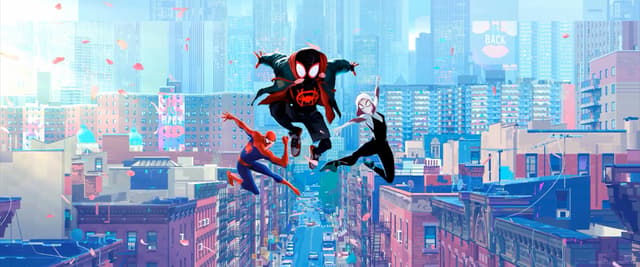 Into the Spider-Verse, a Heroes live wallpaper for Mac