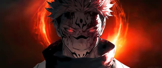 Sukuna Crimson Curse, a Anime live wallpaper for Mac