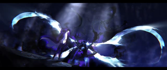 Sung Jin-woo and Beru, a Anime live wallpaper for Mac