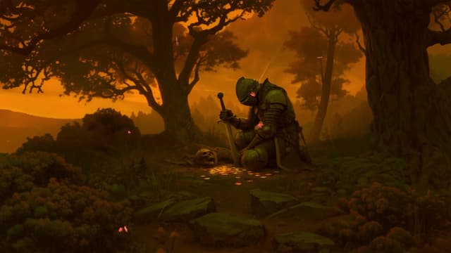 The Fallen Knight, a Others live wallpaper for Mac