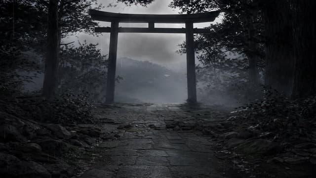 Torii Gate in Mist, a Nature live wallpaper for Mac