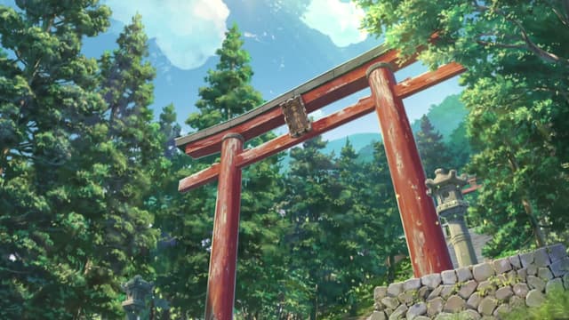 Forest Torii Path, a Nature live wallpaper for Mac