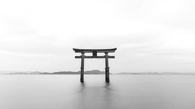 Solitary Torii Gate, a Nature live wallpaper for Mac