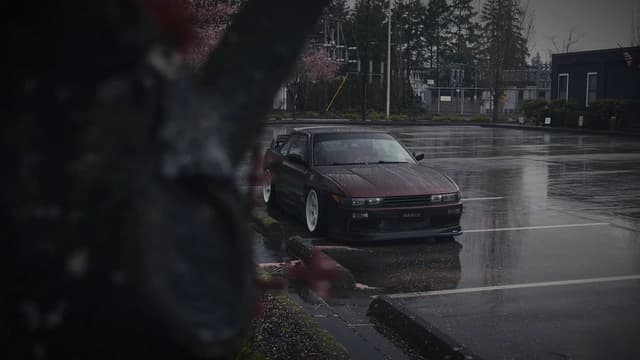 Toyota Ae86 Rain, a Cars live wallpaper for Mac