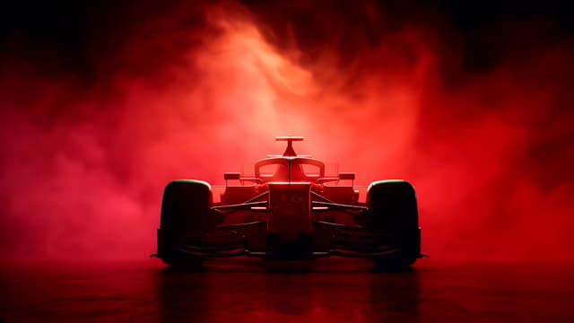 Crimson Formula Racer, a Cars live wallpaper for Mac
